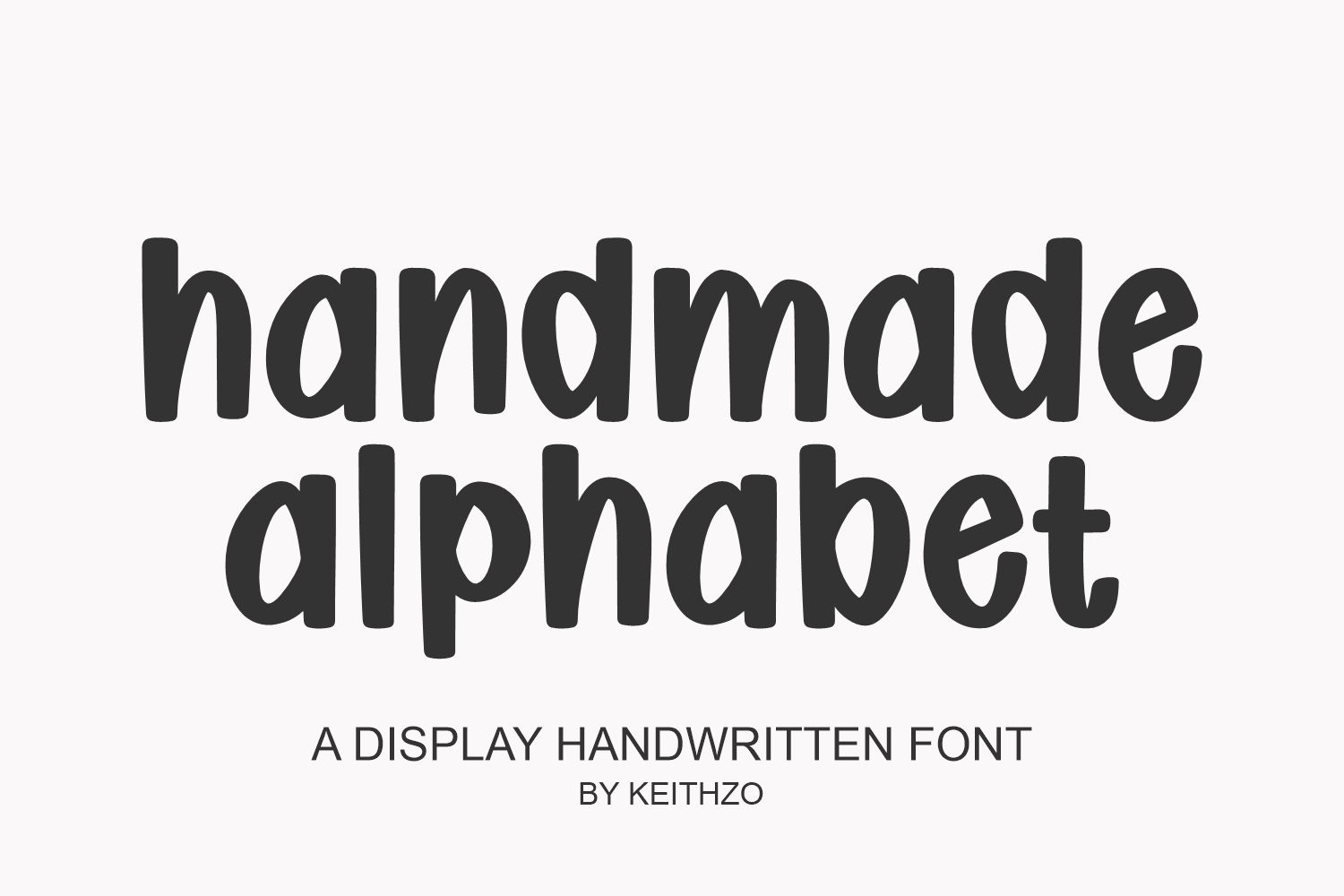 Handmade Alphabet